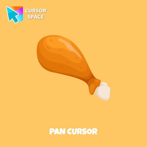Pan cursor pointer cursor